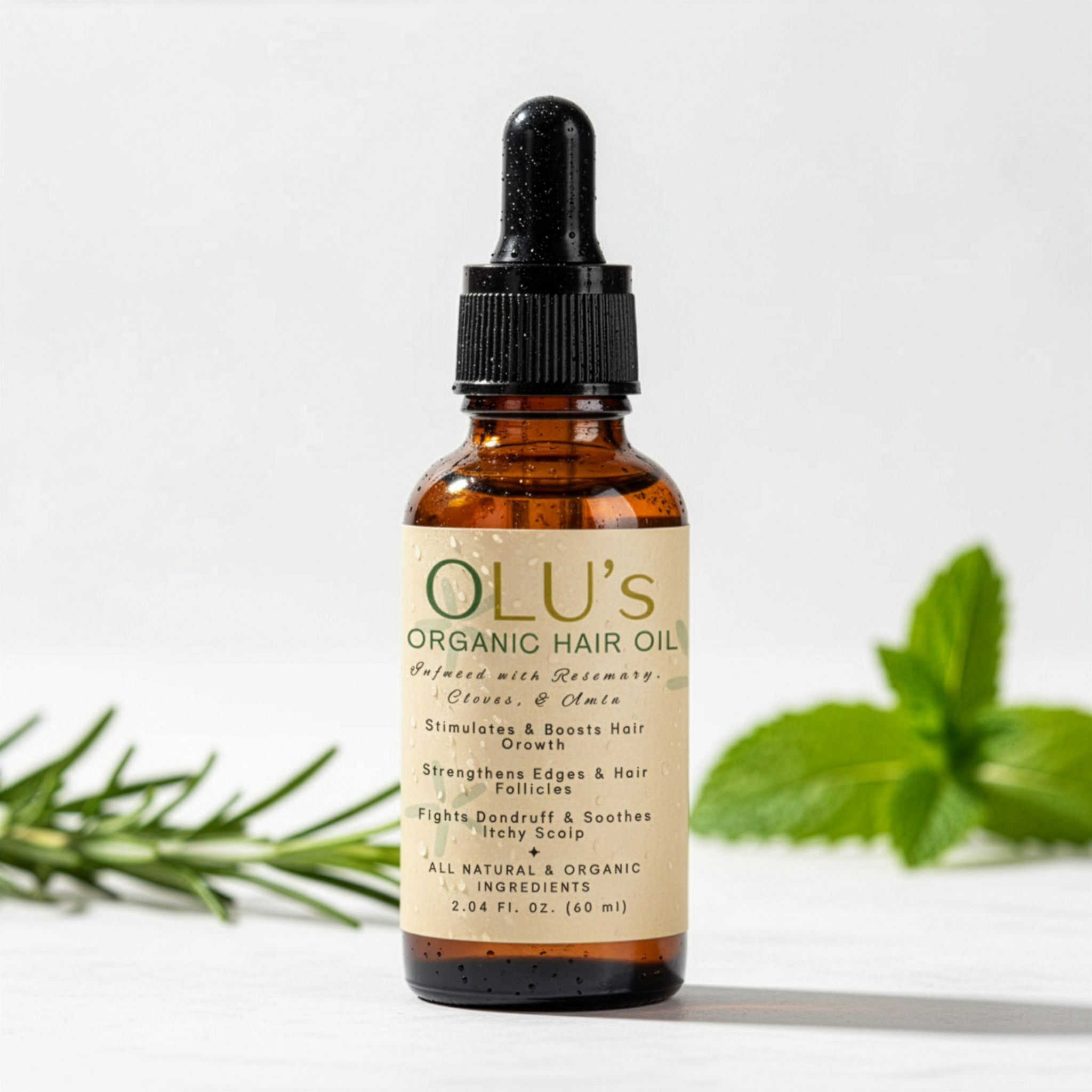 Olu's Organic Hair Oil